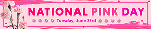 National Pink Day Banner