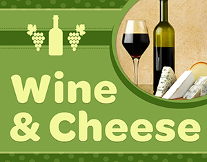 Wine & Cheese Cart Banners & Signs